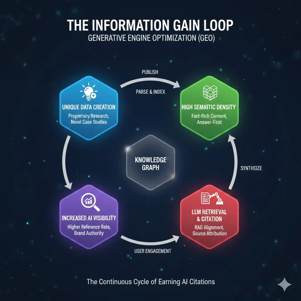 Body Visual: The Information Gain Loop